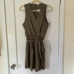 Olive green Calvin Klein romper